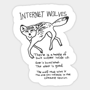 Internet Wolves Sticker